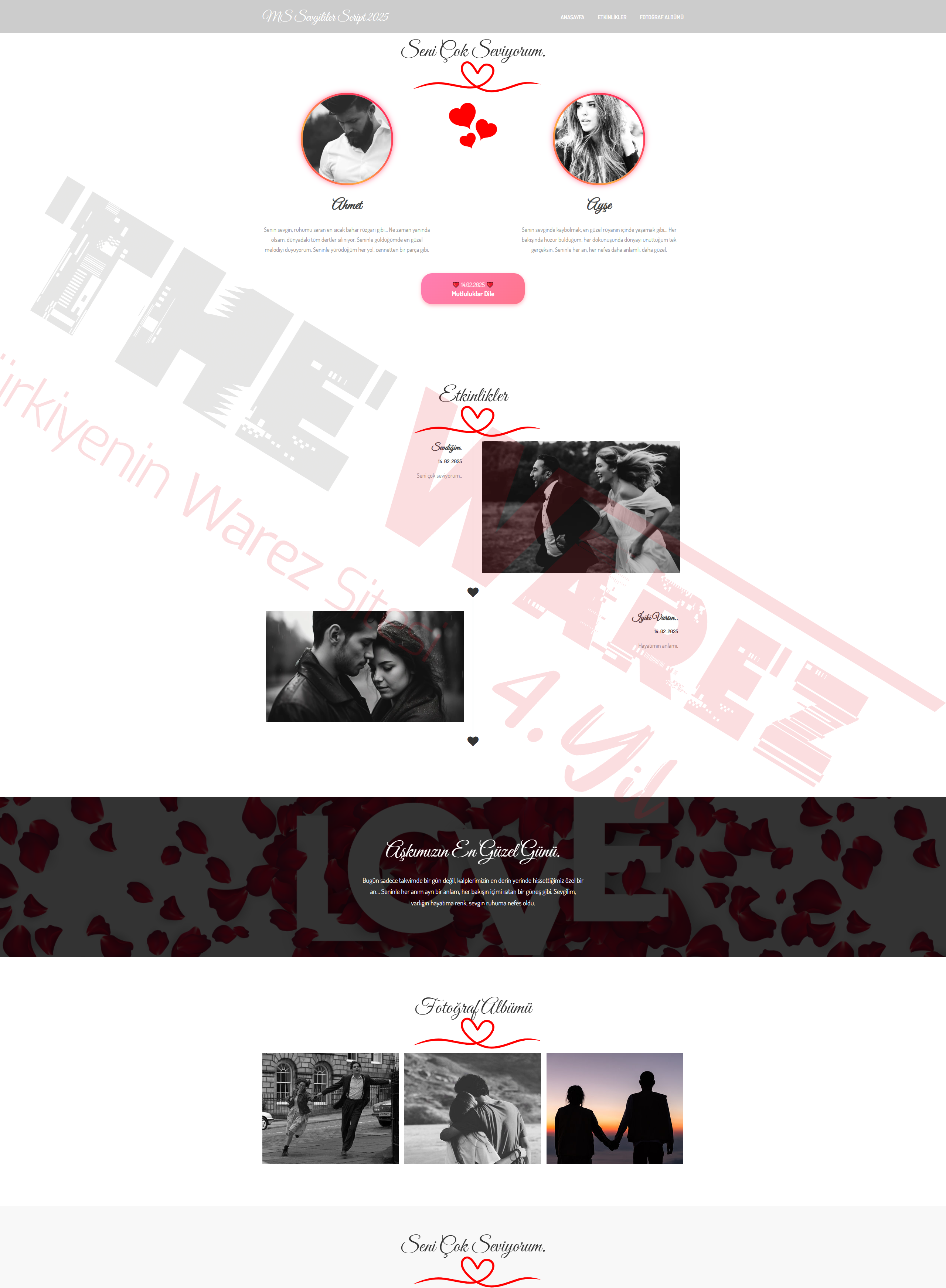 Sevgililer Günü Scripti İndir