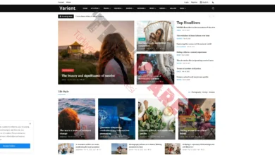 Varient v2.4.1 – Haber ve Magazin Script İndir