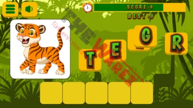 Animals Word for Kids Html Oyun İndir